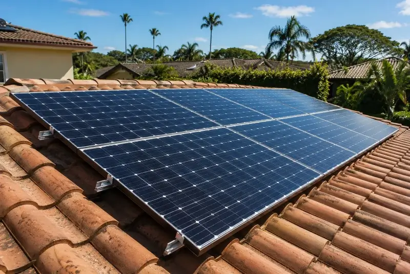 Installation de panneaux solaires à Foissac